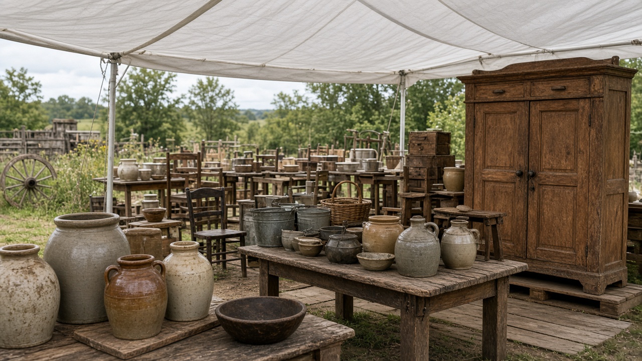 Vintage auction lot